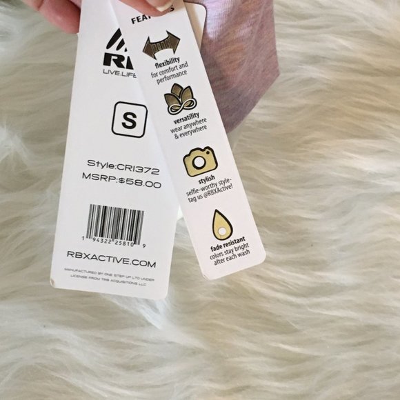 🔥 RBX Purple Activewear Crowl Neck Pullover - Picture 5 of 7